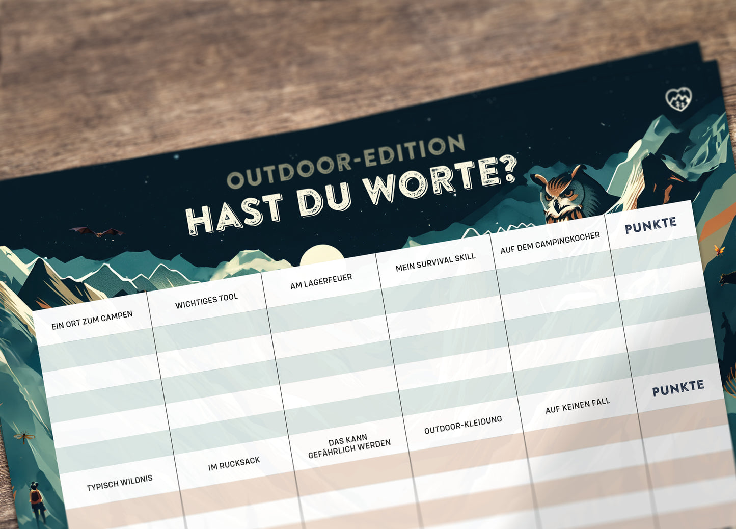 HAST DU WORTE? Outdoor